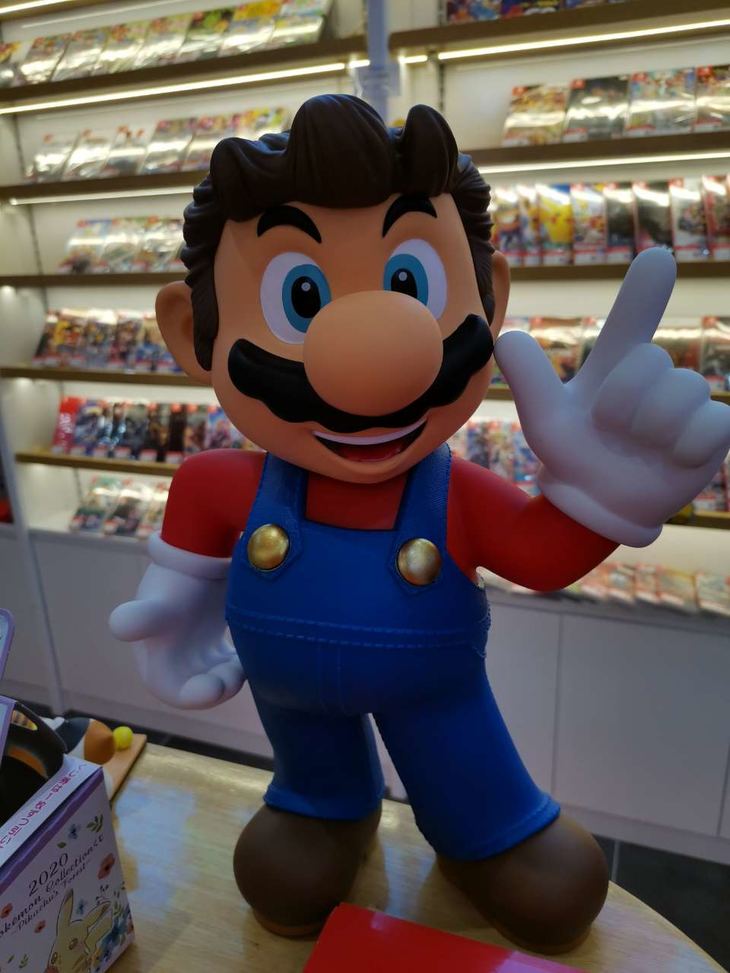 超级马里奥马力欧手办模型