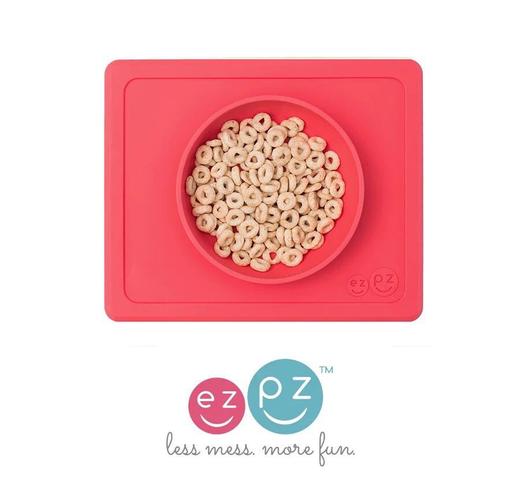 美国进口ezpz一体式餐垫碗宝宝硅胶餐具防滑耐摔mini辅食碗吸盘碗 商品图5