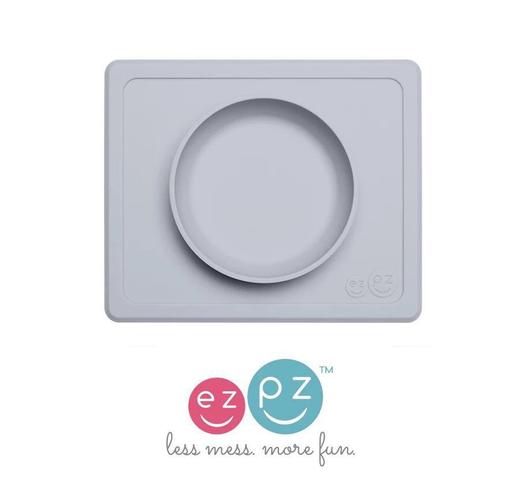 美国进口ezpz一体式餐垫碗宝宝硅胶餐具防滑耐摔mini辅食碗吸盘碗 商品图2