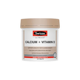 swisse钙片150粒柠檬酸钙维生素D