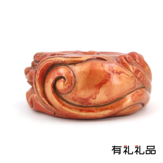 青狮盖置/茶宠 纯铜 铜话A级 招财茶台摆件茶具 铜艺 精美 摆件 茶道 茶摆 商品图8