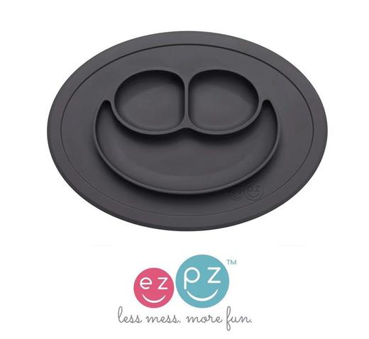 现货）美国ezpz儿童硅胶餐盘mini一体式笑脸餐垫盘宝宝分格餐具 商品图10