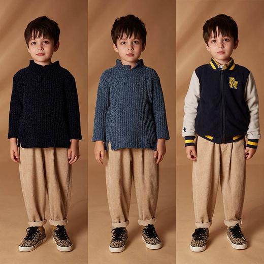 咕噜日记儿童厚实保暖三色灯芯绒萝卜裤QBK003 商品图7