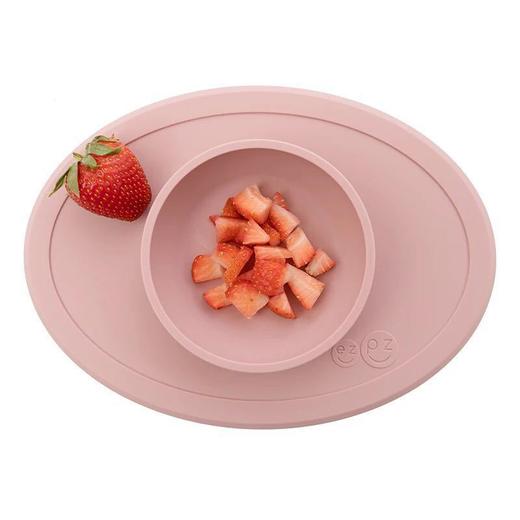 ezpz儿童餐盘吸盘碗宝宝餐具tiny 一体式小小碗硅胶抗摔辅食碗 商品图0