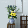新中式高档仿真花假花青花瓷样板房酒店前台客厅茶几装饰花摆设件 商品缩略图3