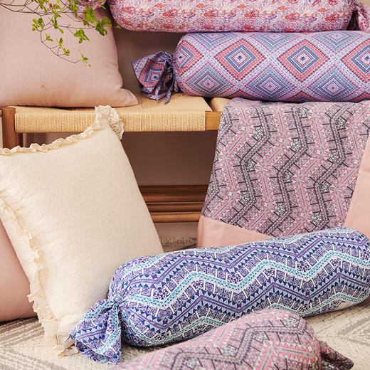 糖果枕圆柱形抱枕夹腿床上靠枕侧睡枕 商品图1