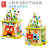 Hape森林动物游戏盒多功能绕珠一岁宝宝积木婴儿串珠儿童益智玩具开心农场 商品缩略图1