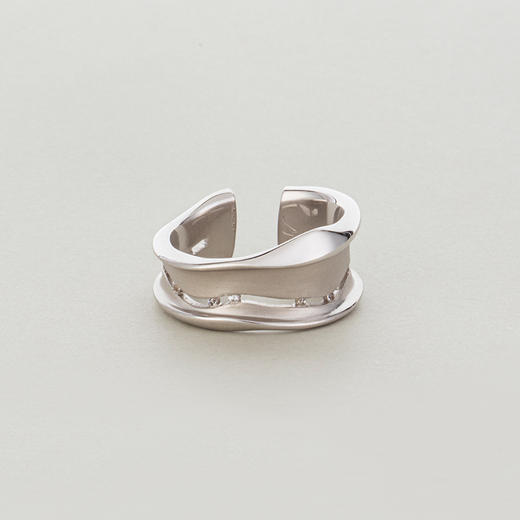 APRESI｜斜版STARRY Gloas Vivid Gemstones Ring [星辰开口戒指] 商品图3