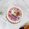 Line friend 小熊手绘蛋糕 商品缩略图0
