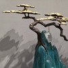 瑞鹤迎松 纯铜热着色 新中式家居客厅玄关高档家居摆件 时尚 大气 精美 铜艺 摆件 商品缩略图1