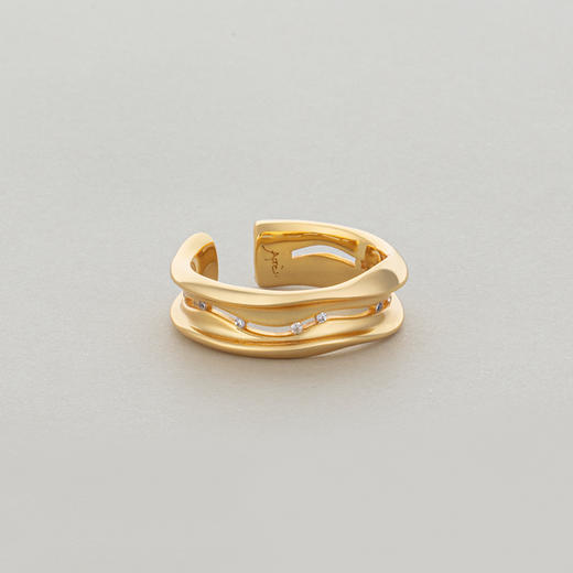 APRESI｜窄版STARRY Meissa Vivid Gemstones Ring [星辰开口戒指] 商品图6