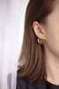 APRESI｜TWIRLING Large Version Twisted Hoops [扭花拼色粗版耳环] 商品缩略图3