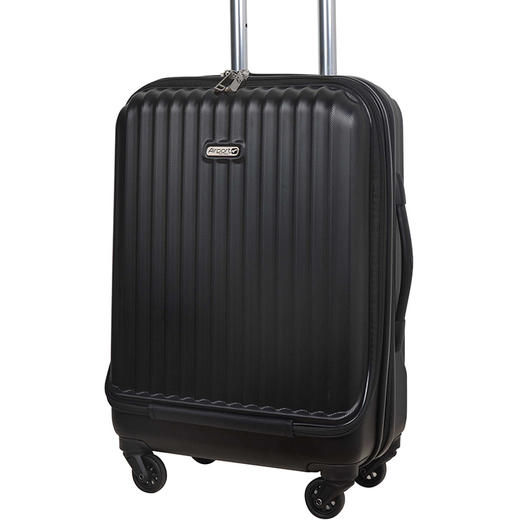 【物得猫 每日20点整点福利】Airport 行李箱 前开盖口袋箱 万向轮行李箱可登机9059L 商品图3