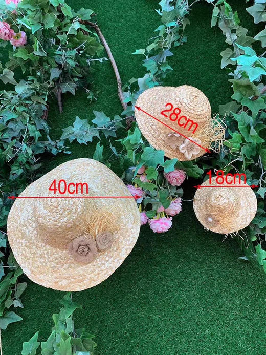 草帽👒三件套【运费自理】 商品图0