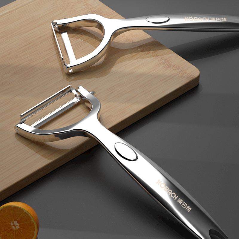 【悦舍专享】康巴赫水果削皮器家用蔬菜多功能刮瓜刀携式随身