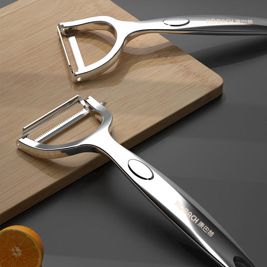 【悦舍专享】康巴赫水果削皮器家用蔬菜多功能刮瓜刀携式随身 商品图0