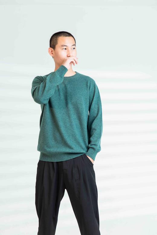 【入门羊绒全家亲子】噢蜜ooomeooo力推全羊绒男款不会冷的基础款羊绒系列 商品图1