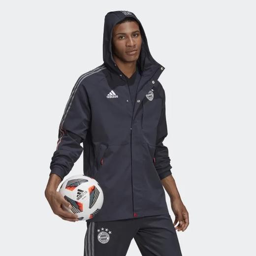 adidas足球 拜仁 男士训练连帽外套fr3983