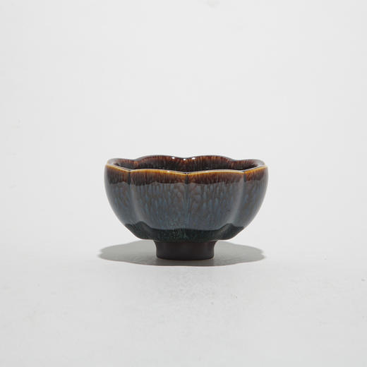 龙德堂陶艺 范泽锋烧 星月 天目盏《盈珠》(库存请咨询客服) 商品图4