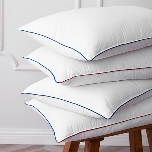 英国皇家品牌英国downlandclima控温95白鹅绒枕五星级睡感控温控湿四