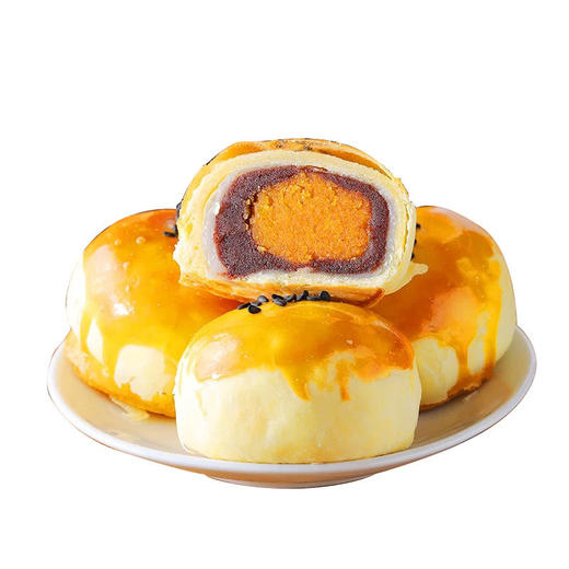 【传统手艺古法烹制 雪媚娘蛋黄酥】食材营养丰富 层，层美味酥软可口 商品图4