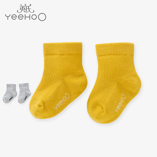 英氏婴儿宝宝儿童袜袜子四季袜YIWCJ00001A01 YIWCJ00002A01 商品图0