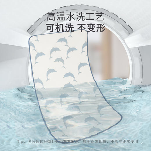 嫚熙婴儿凉席儿童席子幼儿园夏季冰丝新生儿宝宝透气婴儿床凉席-H 商品图5