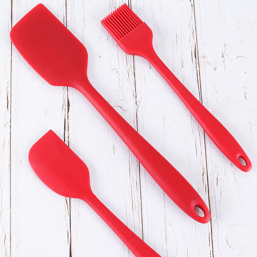【硅胶厨具5件套】烹饪勺铲打蛋器刷子厨房工具彩盒包装 商品图3