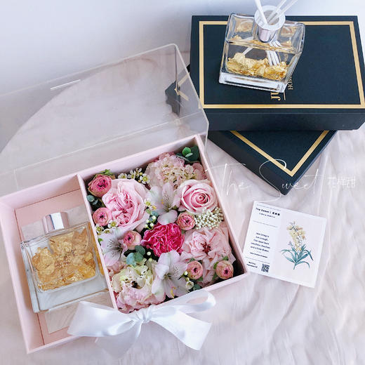 茉莉甜橙 亚克力香薰花盒 商品图0