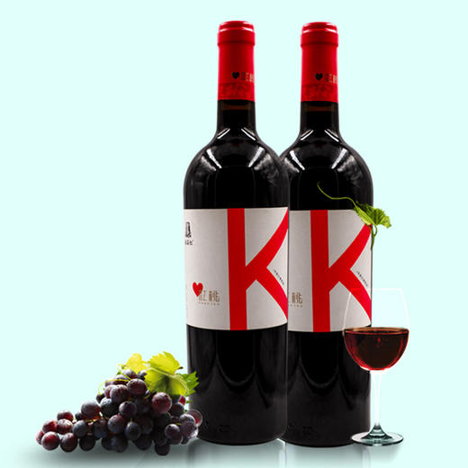 红桃K特选半甜红葡萄酒750ml 商品图1