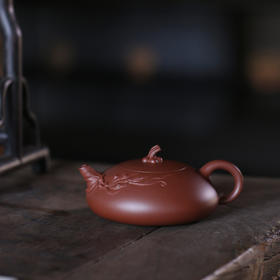 龙德堂陶艺 徐飞制 《秋影》原矿底槽清 320cc (库存请咨询客服)