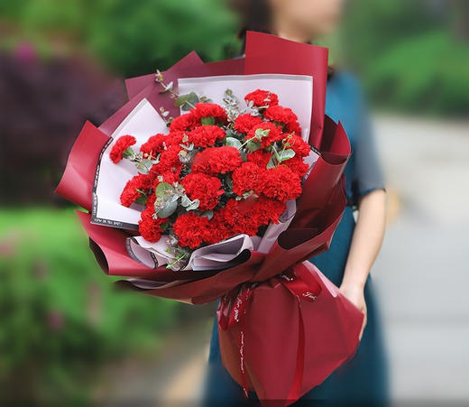 似水年华---33支康乃馨花束五选一 商品图6