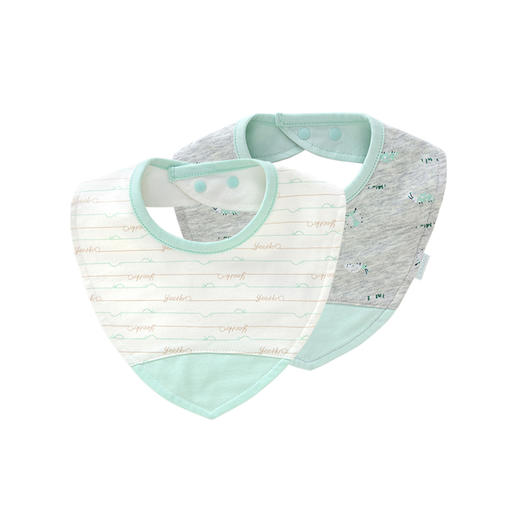 英氏口肩萌趣轻防水口水肩2件装YLSBJ00002A01 YLSBJ00003A01 商品图1