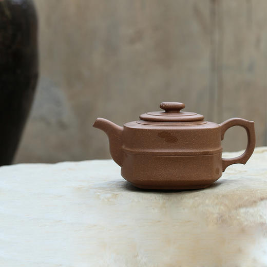 龙德堂陶艺 汤宣武制 《禅竹》 青段 450cc(库存请咨询客服) 商品图2