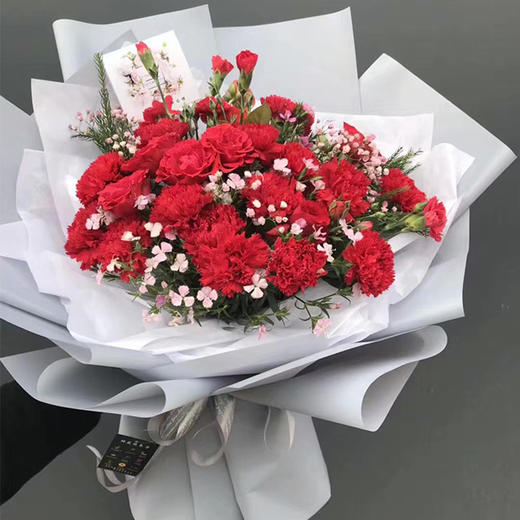 似水年华---33支康乃馨花束五选一 商品图7