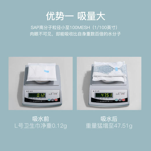 嫚熙产妇卫生巾M码(10片) 商品图3