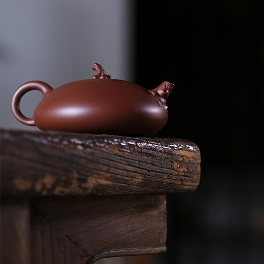 龙德堂陶艺 徐飞制 《秋影》原矿底槽清 320cc (库存请咨询客服) 商品图2