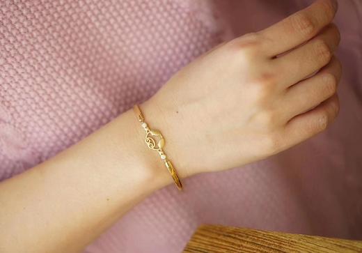 【喆】【猪之歌】金猪手镯 商品图4