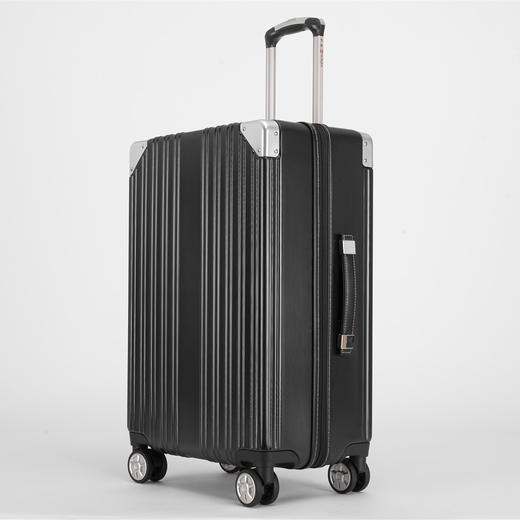 银座pc材质加厚拉杆箱 商务休闲 拉链箱静音万向轮旅行箱A-9058L 商品图9