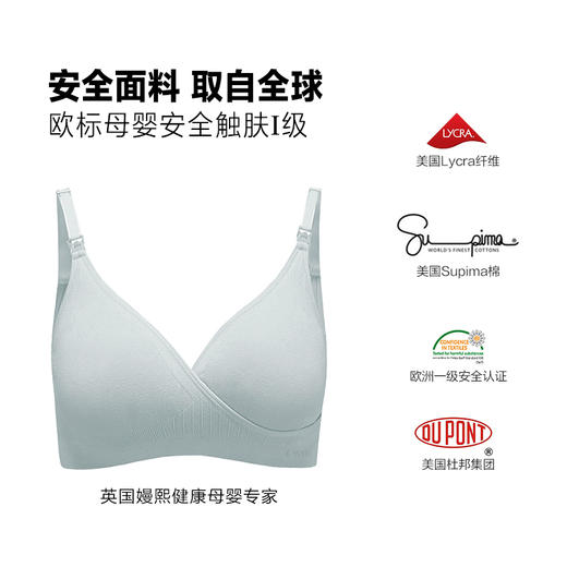 嫚熙孕妇内衣聚拢防下垂产后哺乳文胸bra夏季薄款怀孕期舒适胸罩 商品图3