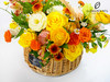 【花期】199元秋意正浓韩式混搭花篮 商品缩略图2