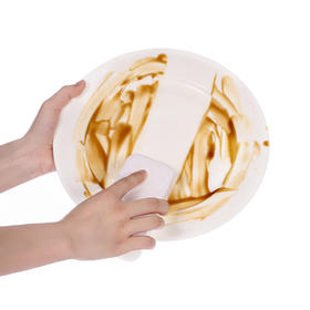 FaSoLa 双面百洁布 家用厨房海绵洗碗布洗锅清洁去污神器12片装