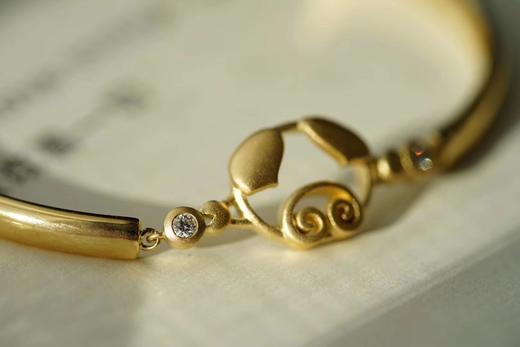 【喆】【猪之歌】金猪手镯 商品图1