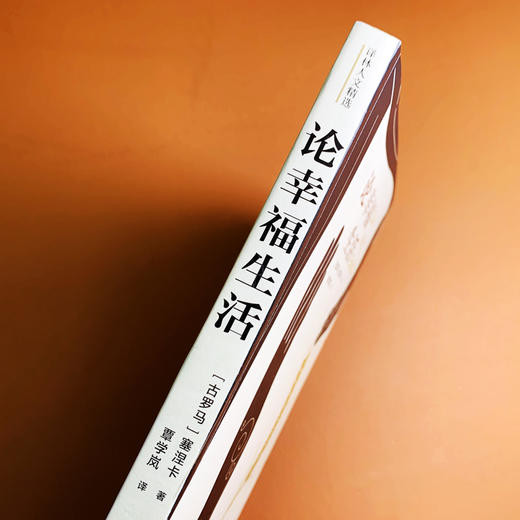 论幸福生活 塞涅卡 著 译林人文精选外国哲学思维科学理论客观批判社科书籍 商品图2