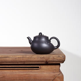 龙德堂陶艺 汤宣武制 《一叶知秋》 青段还原烧 300cc 库存请咨询