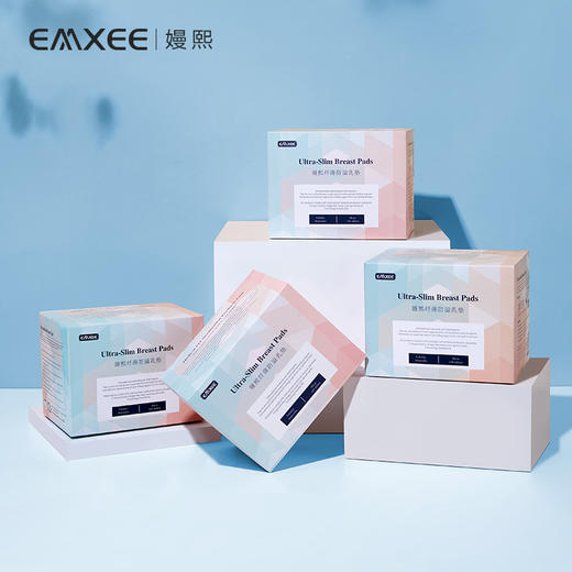 嫚熙一次性超薄防溢乳垫孕产妇哺乳期防漏透气乳贴4盒共400片 商品图0