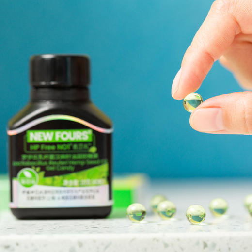 「口臭清新丸」新四联抗幽门螺杆HP薄荷爆珠香口丸 口气珠  清新口气 香卫丸40粒/瓶 商品图9