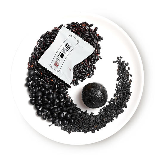 三重黑营养 九蒸九晒手工制作的黑芝麻丸  162g/盒 商品图1