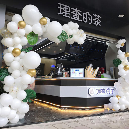 新店开业开张布置策划气球链拱门周年店庆庆典祝贺气球装饰装扮上门布置 商品图4