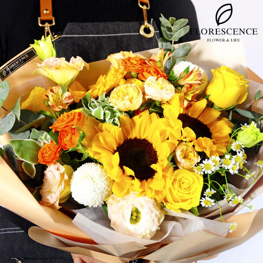 【花期】299元加州阳光韩式混搭花束 商品图2